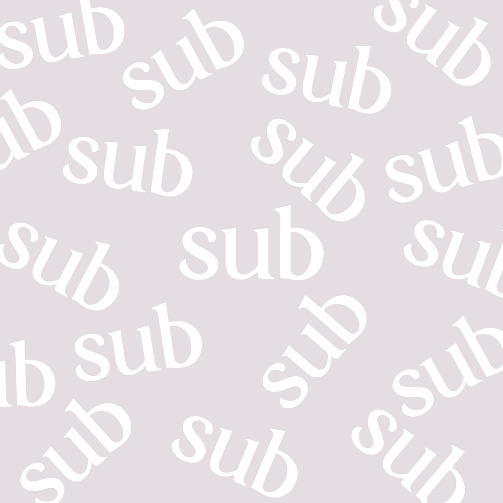 Identifying As a "Sub"